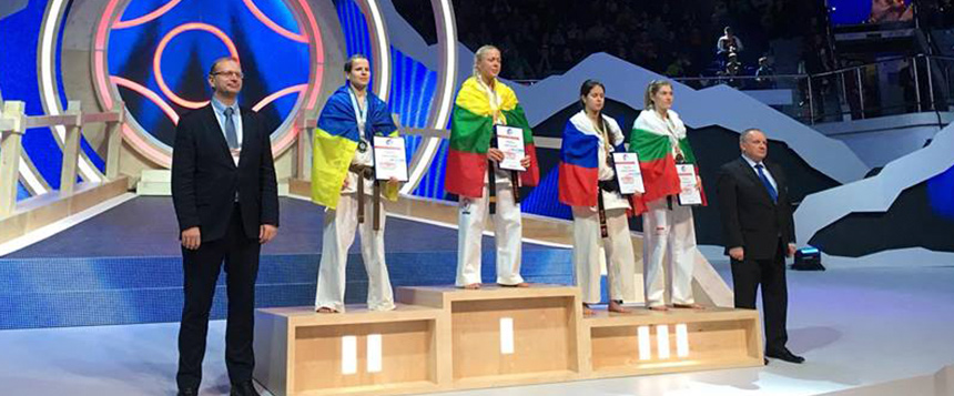 Срібло з найпрестижнішого Чемпіонату Світу з кіокушин карате KWU