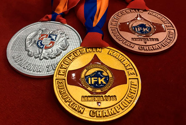 Медалі чемпіонату Європи у Єревані, 2018