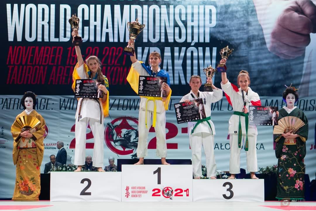 Татаурова Катерина, 2 місце на The 3rd KWF World Championship